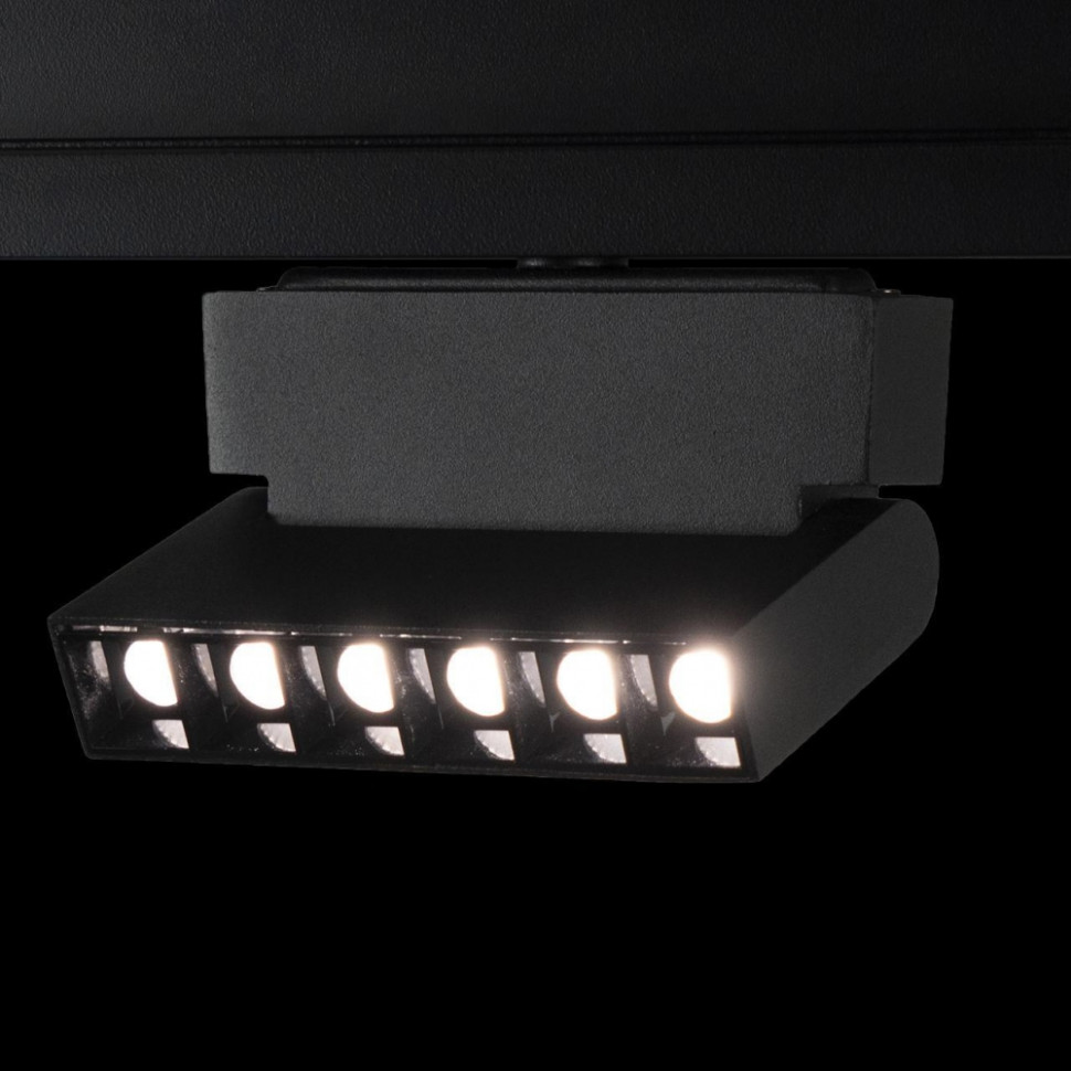 Трековый светильник 6W 3000К для магнитного шинопровода Loft IT Tech T106-06, цвет матовый черный - фото 2
