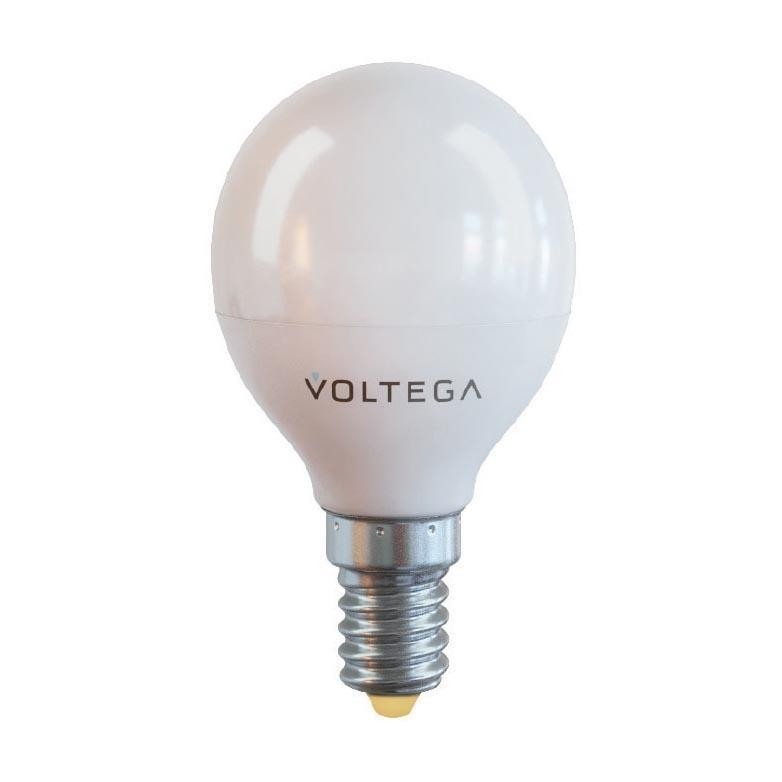 Комплект светодиодных ламп E14 7W 2800К (теплый) Simple Voltega (155245) 4 шт - фото 3