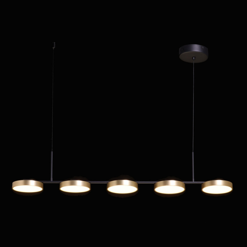 Подвесной светильник с пультом ДУ De Markt Гэлэкси 632017405, цвет черный - фото 2