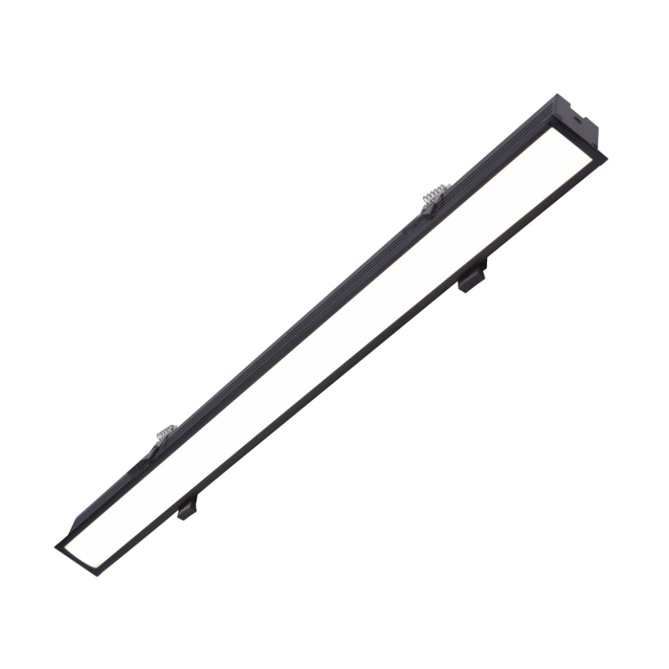 Встраиваемый линейный светильник Favourite Aplot 4112-2C, цвет черный - фото 1