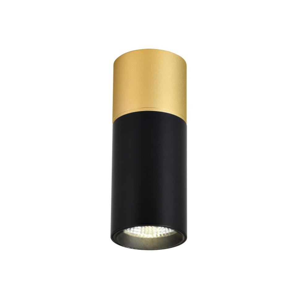 Накладной светильник Favourite Deepak 3074-1C, цвет черный и золото - фото 1