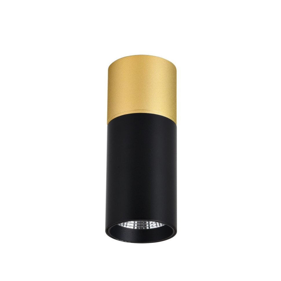 Накладной светильник Favourite Deepak 3074-1C, цвет черный и золото - фото 2