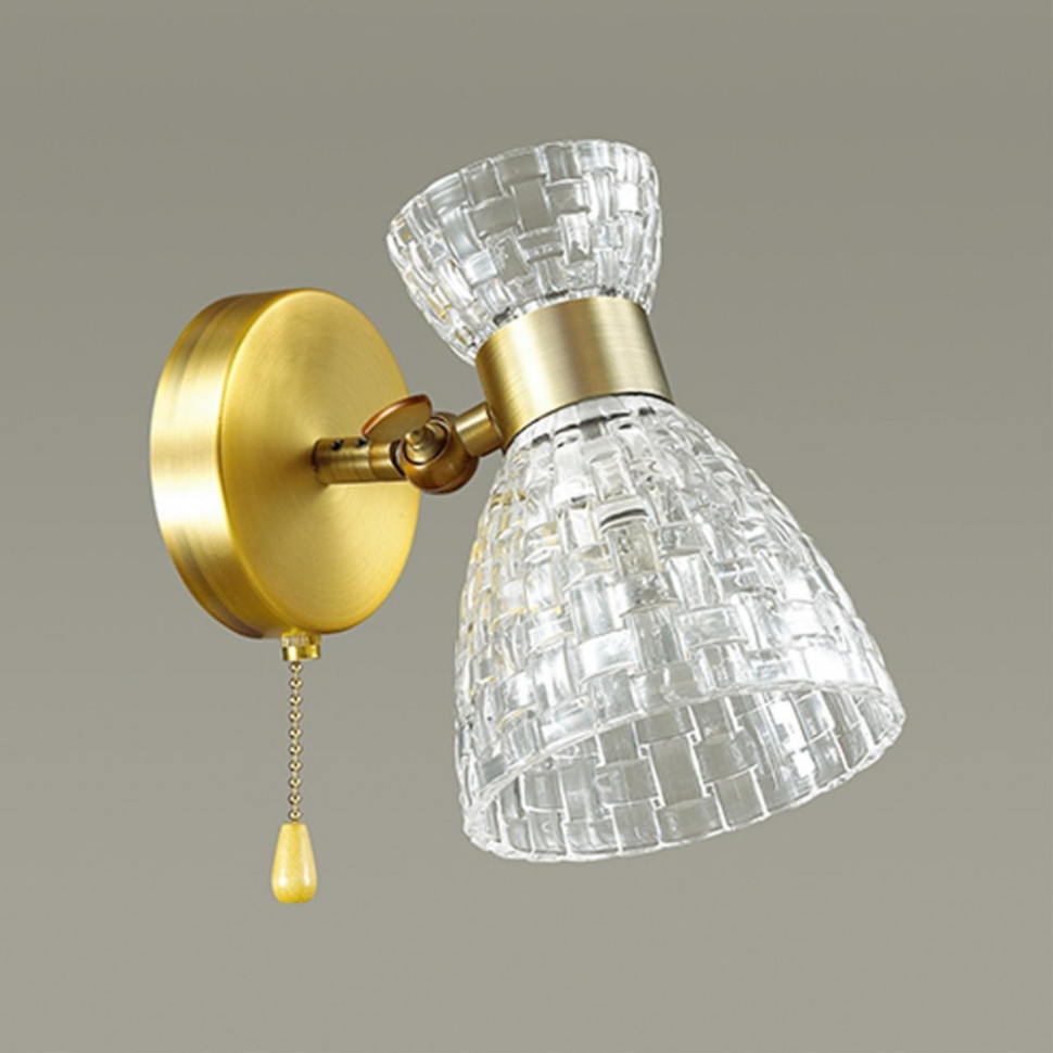 Спот со светодиодной лампочкой E14, комплект от Lustrof. №133228-626778, цвет бронза - фото 2