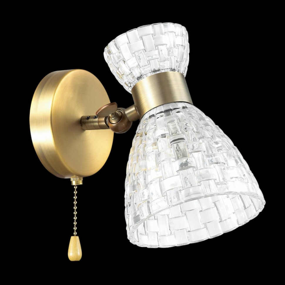 Спот со светодиодной лампочкой E14, комплект от Lustrof. №133228-626778, цвет бронза - фото 4