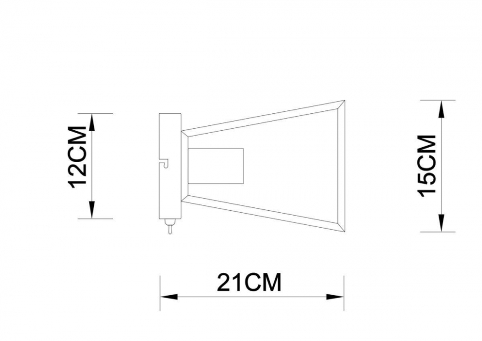 Бра настенное в наборе с Led лампой. Комплект от Lustrof №436959-708767, цвет белый - фото 2