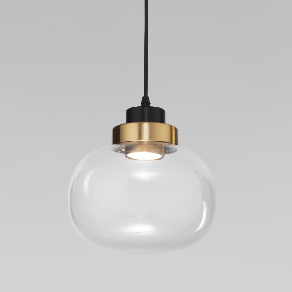 Подвесной светодиодный светильник Jeffry Eurosvet 50241/1 LED прозрачный шар для грызунов 10 см прозрачный