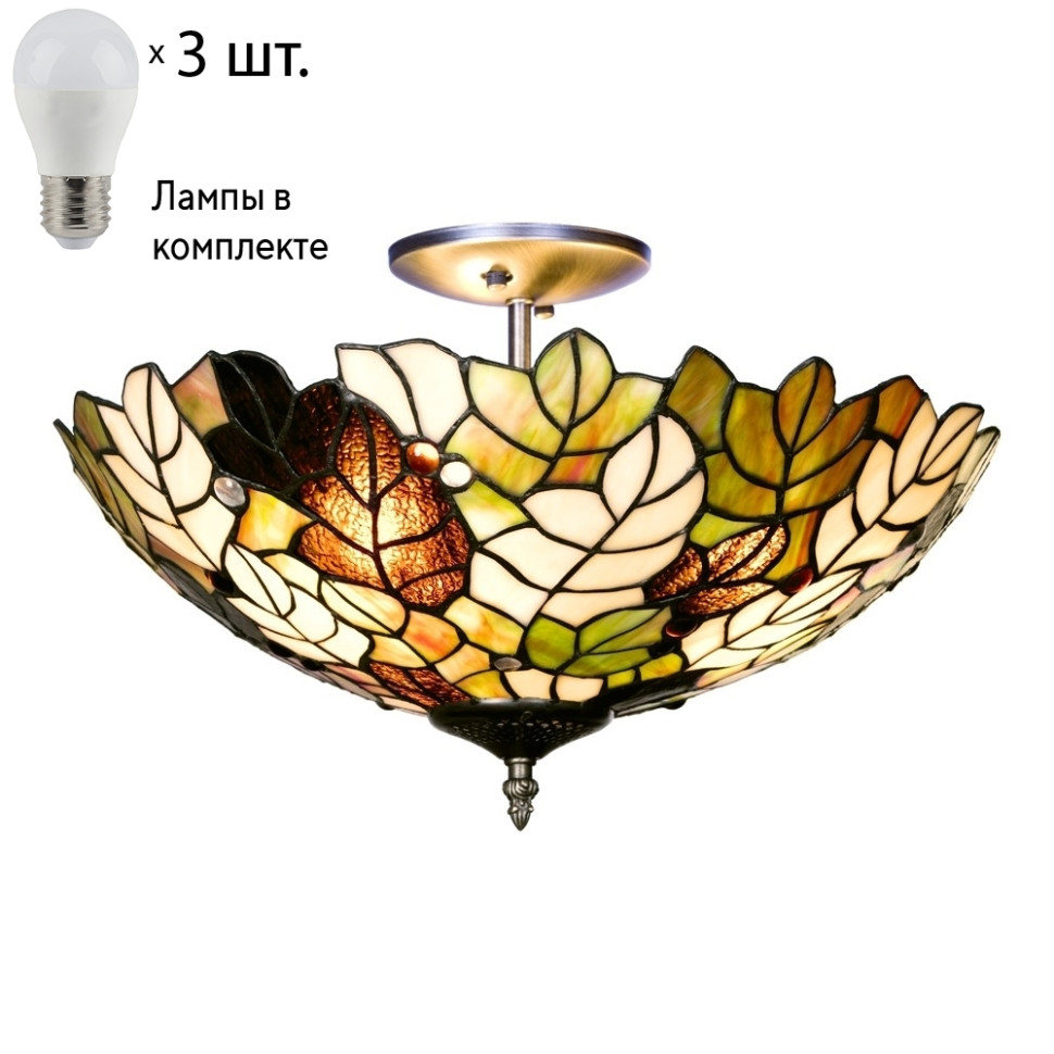 Потолочный светильник с лампочками Velante 820-807-03+Lamps