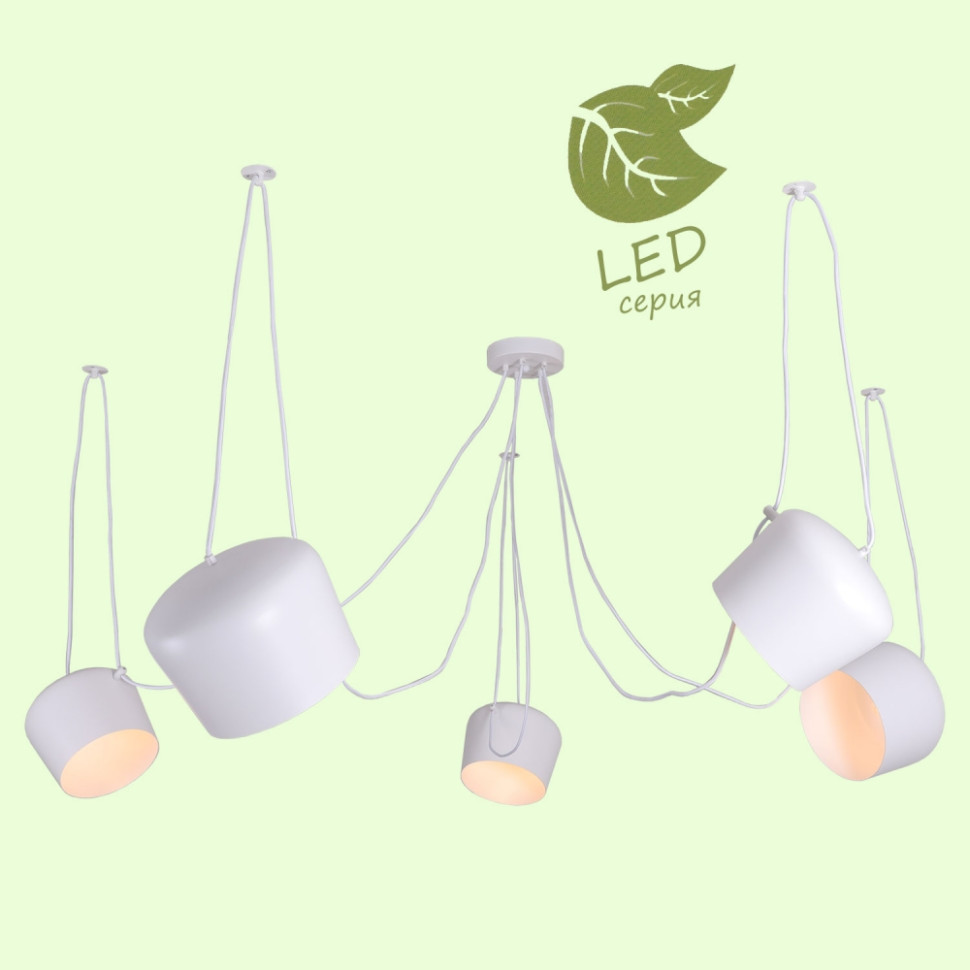 GRLSP-8175 Подвесная светодиодная люстра LOFT (Lussole) SHIRLEY лампочка loft it 6460 sc edison bulb