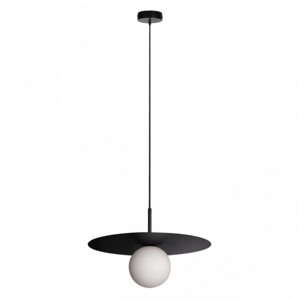 Светильник подвесной с Led лампочками в комплекте LOFT IT 10120/350P Black+Lamps, цвет черный - фото 2