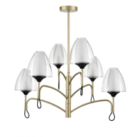 Люстра на штанге Vele Luce Oro VL5654P16