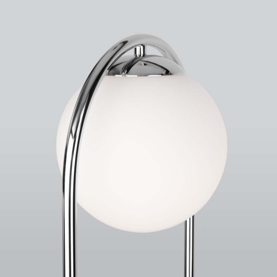 Настольная лампа Eurosvet 01138/1 хром (a061132), цвет белый матовый 01138/1 хром - фото 2