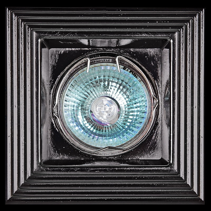 Встраиваемый светильник 3012/CT MR16 PBK Sneha 1127391, цвет черный - фото 1