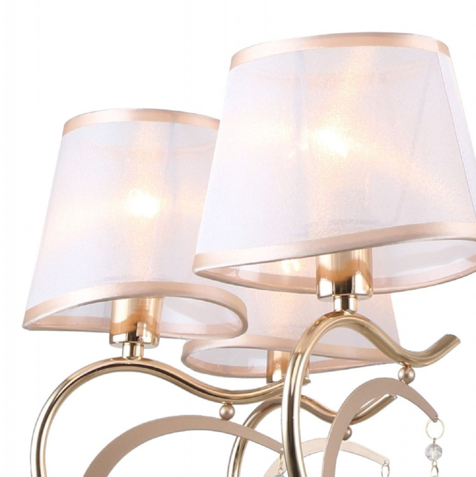 Подвесная люстра с лампочками F-Promo Charm 2756-7P+Lamps E14 P45, цвет французское золото 2756-7P+Lamps E14 P45 - фото 3