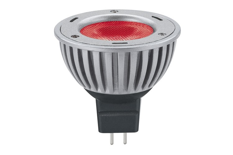 Светодиодная лампа GU5.3 2,5W красный Paulmann 28058 - фото 1