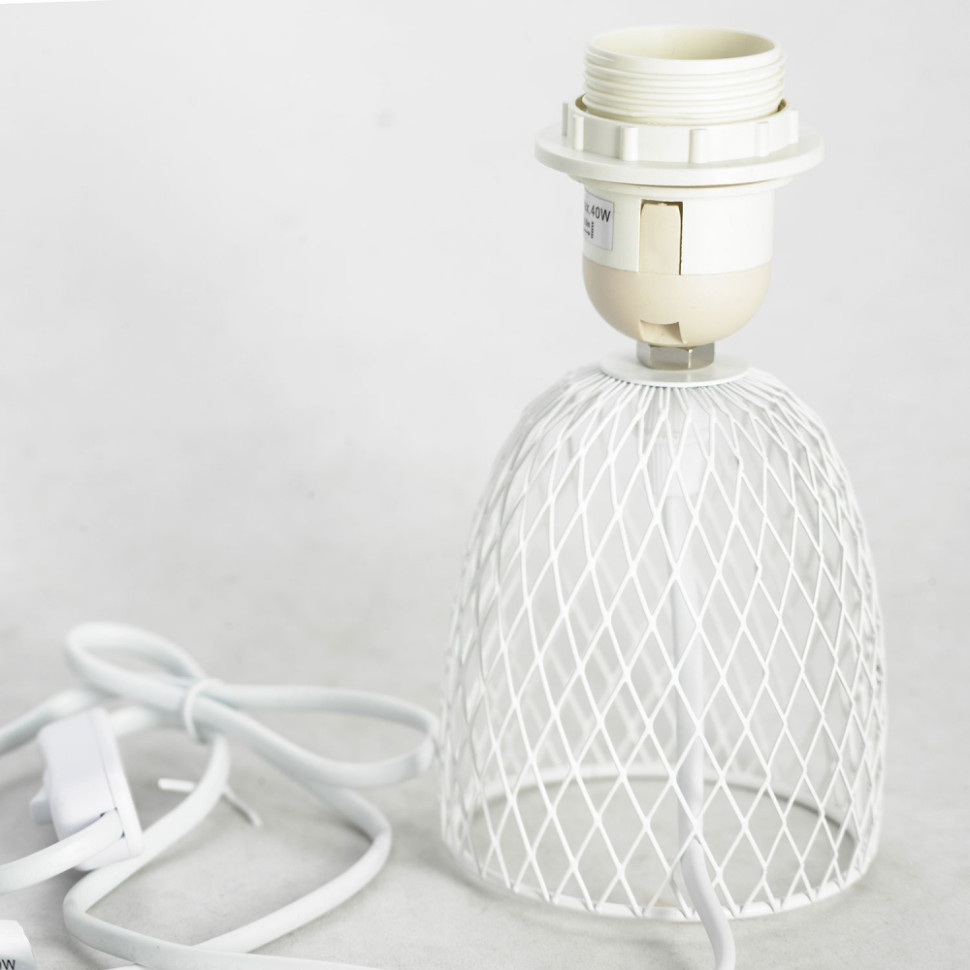 Настольная лампа Lussole LATTICE GRLSP-0561, цвет белый - фото 2