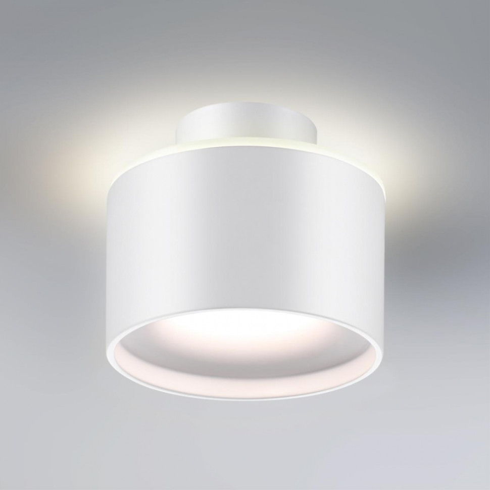 Накладной светодиодный светильник с диммером Novotech Giro 358970, цвет белый - фото 2