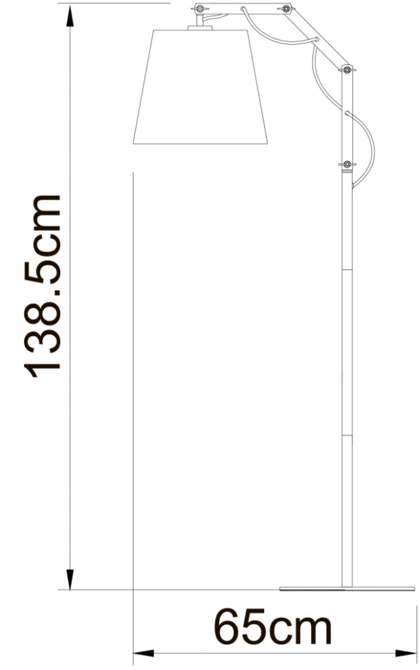 A5700PN-1WH Торшер Arte Lamp PINOCCIO, цвет белый - фото 3