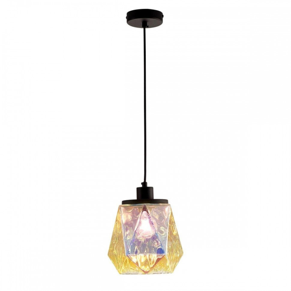 Подвесной светильник со светодиодной лампочкой E27, комплект от Lustrof. №399776-642358, цвет черный - фото 4