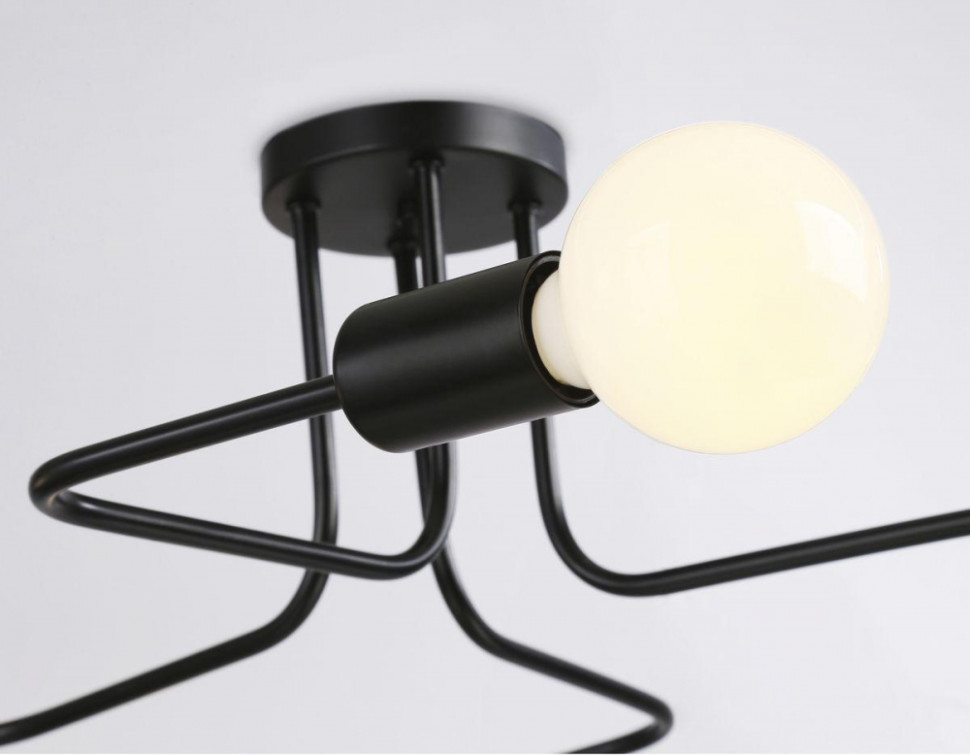 Потолочный светильник Ambrella light Traditional TR8022, цвет черный - фото 3