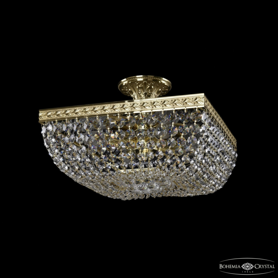 Люстра потолочная Bohemia Ivele Crystal 19282/35IV G потолочная люстра crystal lux sergio pl8 gold