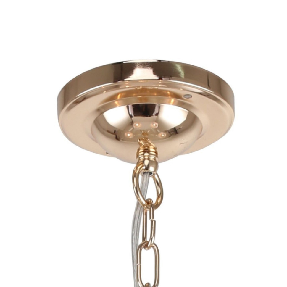 Подвесная люстра с лампочками F-Promo Charm 2756-5P+Lamps E14 P45, цвет французское золото 2756-5P+Lamps E14 P45 - фото 4
