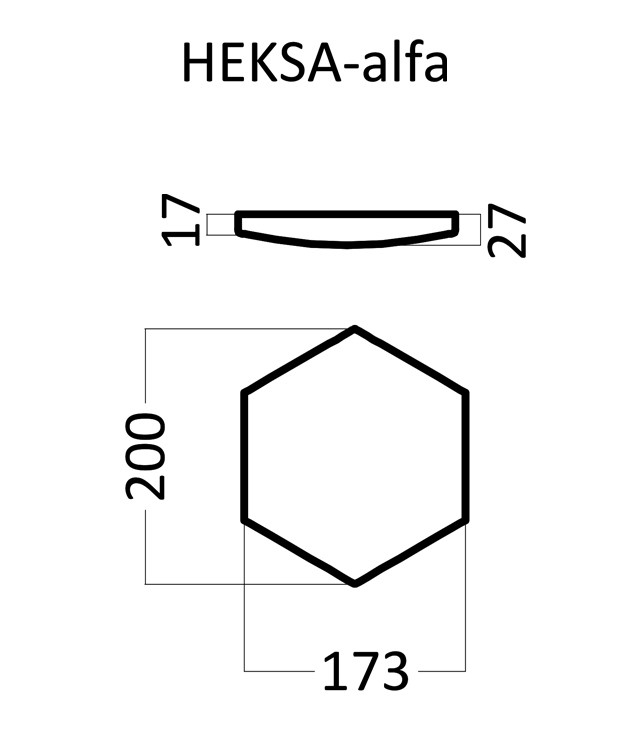 Гипсовая панель 200x173x27 Artpole Heksa-alfa E-0003 - фото 2