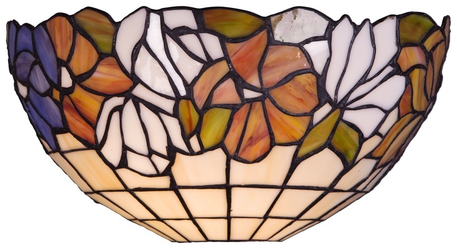 Настенный светильник в стиле тиффани и лампочка E27, комплект от Lustrof. №151355-623454
