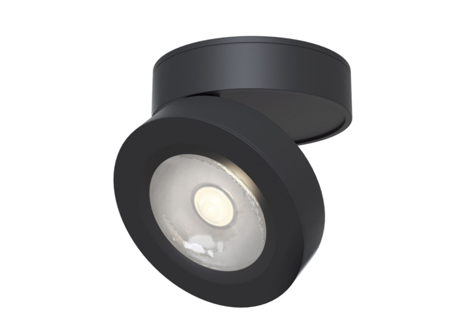 C022CL-L12B Точечный накладной светодиодный светильник Maytoni Alivar, цвет черный - фото 1