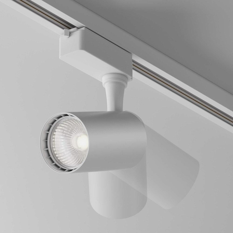 Однофазный LED светильник 6W 4000К для трека Maytoni Technicall Vuoro TR003-1-6W4K-W-W, цвет белый - фото 2