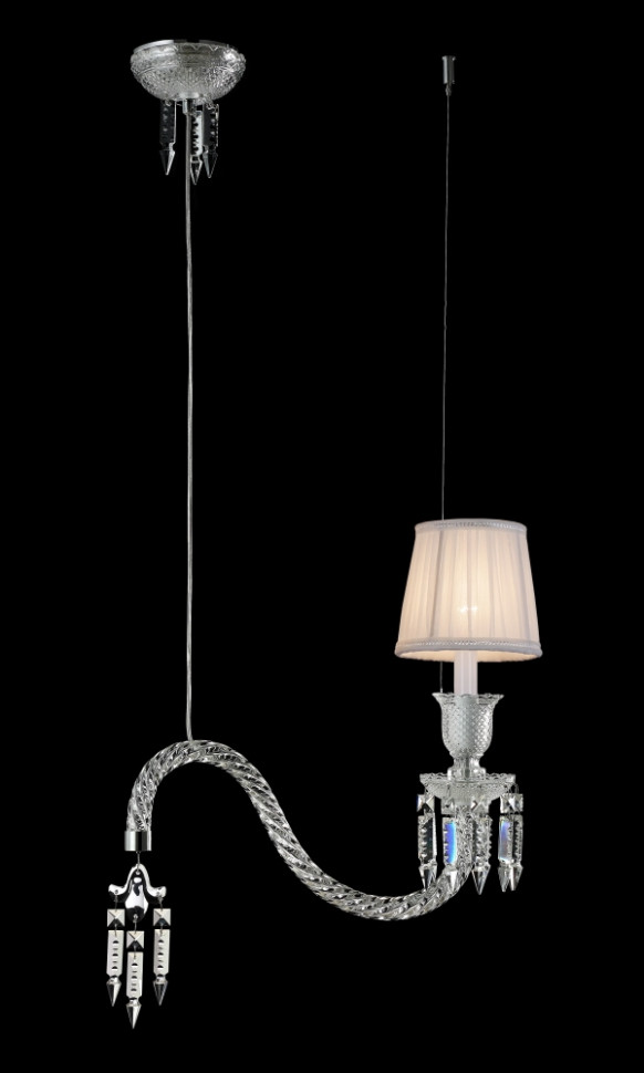 Подвесной светильник Crystal Lux PRINCESS SP1, цвет хром - фото 2