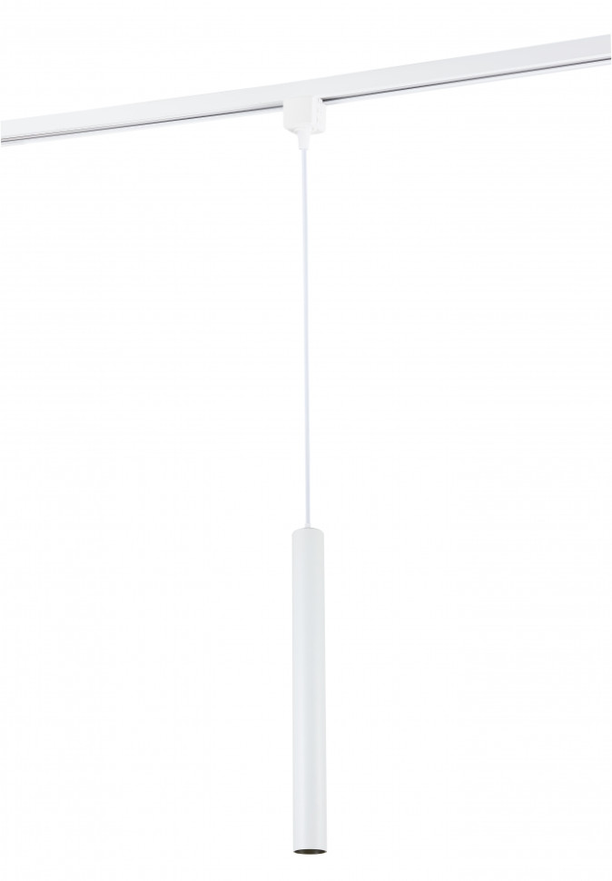 Однофазный LED светильник на подвесе 10W 3000К для трека SIMPLE STORY 2046-LED10TRW кормушка поилка жук скарабей 16 х 12 см simple zoo