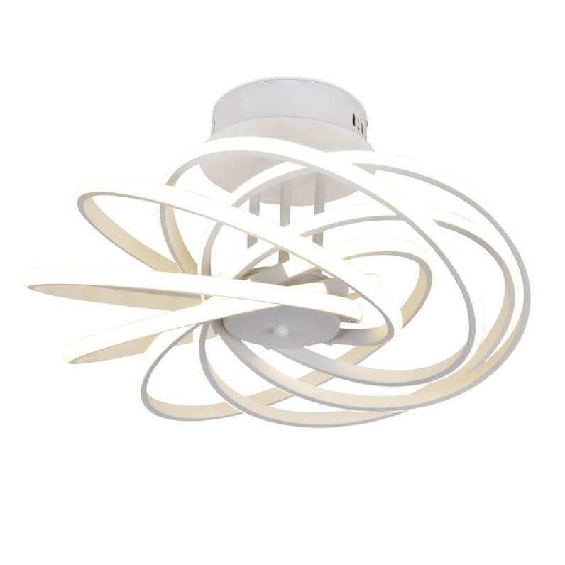 FL441/7 WH Люстра потолочная светодиодная Ambrella light Metallic, цвет белый - фото 1