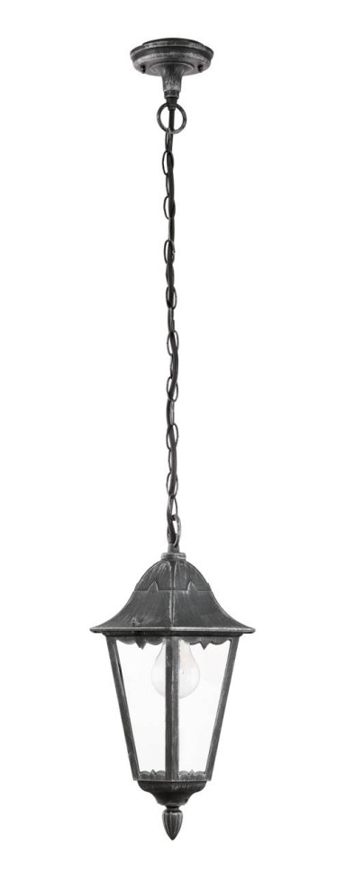 93455 Уличный подвесной светильник Eglo Navedo, цвет черный - фото 1