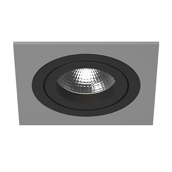 i51907 Встраиваемый точечный светильник Intero 16 Quadro Lightstar (комплект из 217519+217607) рамка lightstar intero 16 217627