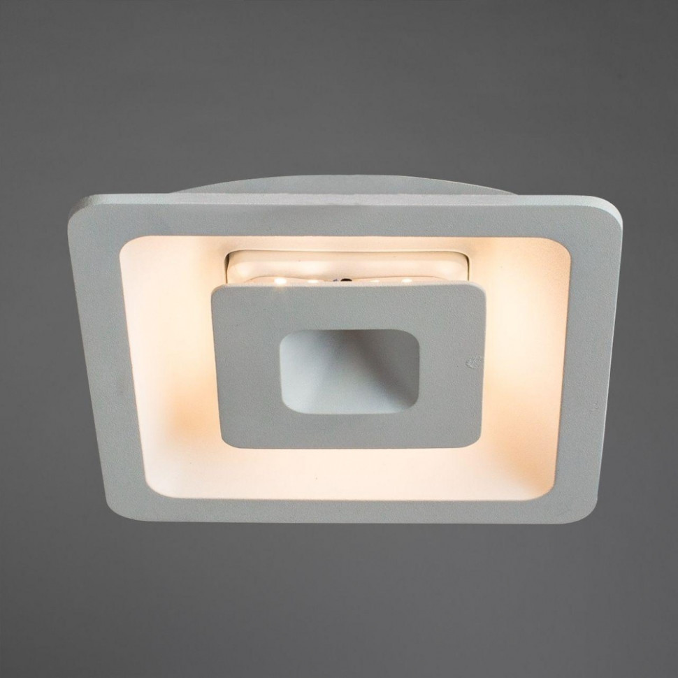 A7243PL-2WH Встраиваемый светодиодный светильник Arte Lamp Canopo, цвет белый - фото 3