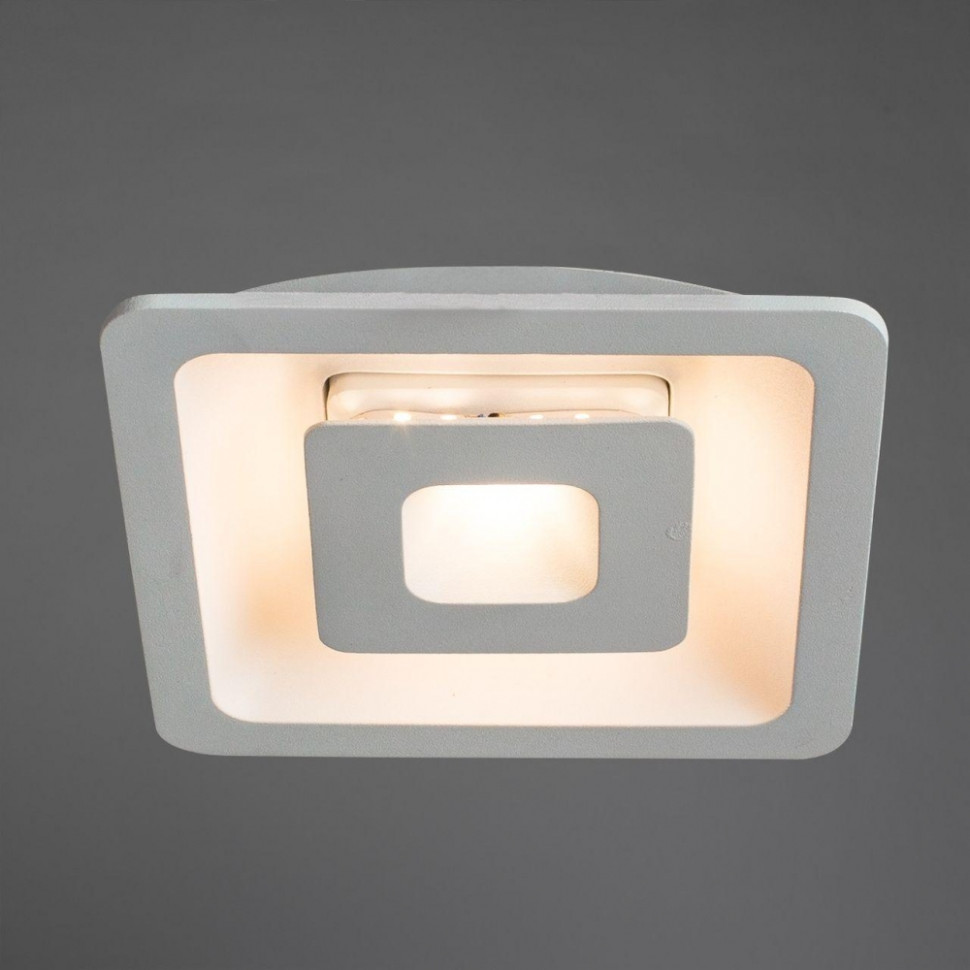 A7243PL-2WH Встраиваемый светодиодный светильник Arte Lamp Canopo, цвет белый - фото 4