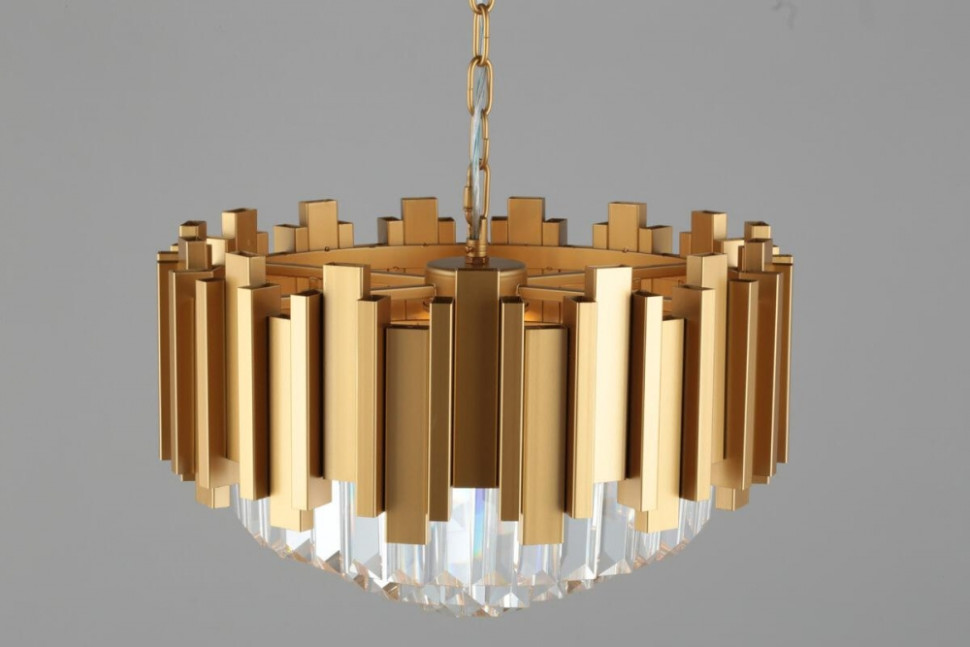 Люстра подвесная с лампочками Omnilux OML-72003-06+Lamps, цвет золото OML-72003-06+Lamps - фото 3