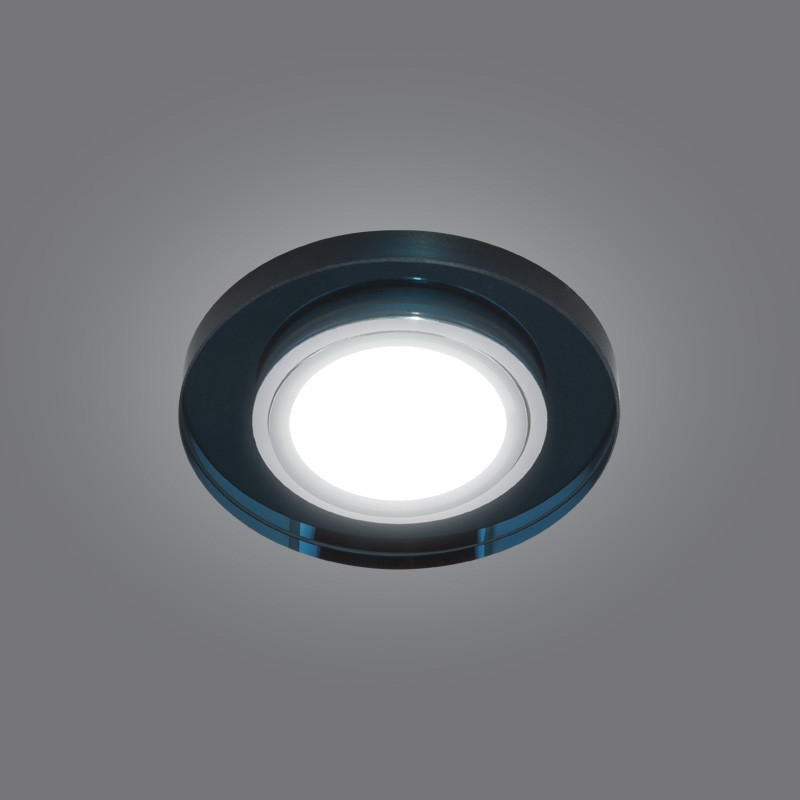 Встраиваемый светильник Fametto Peonia DLS-P106 GU5.3 CHROME-BLACK 9995, цвет хром DLS-P106 GU5.3 CHROME/BLACK - фото 2