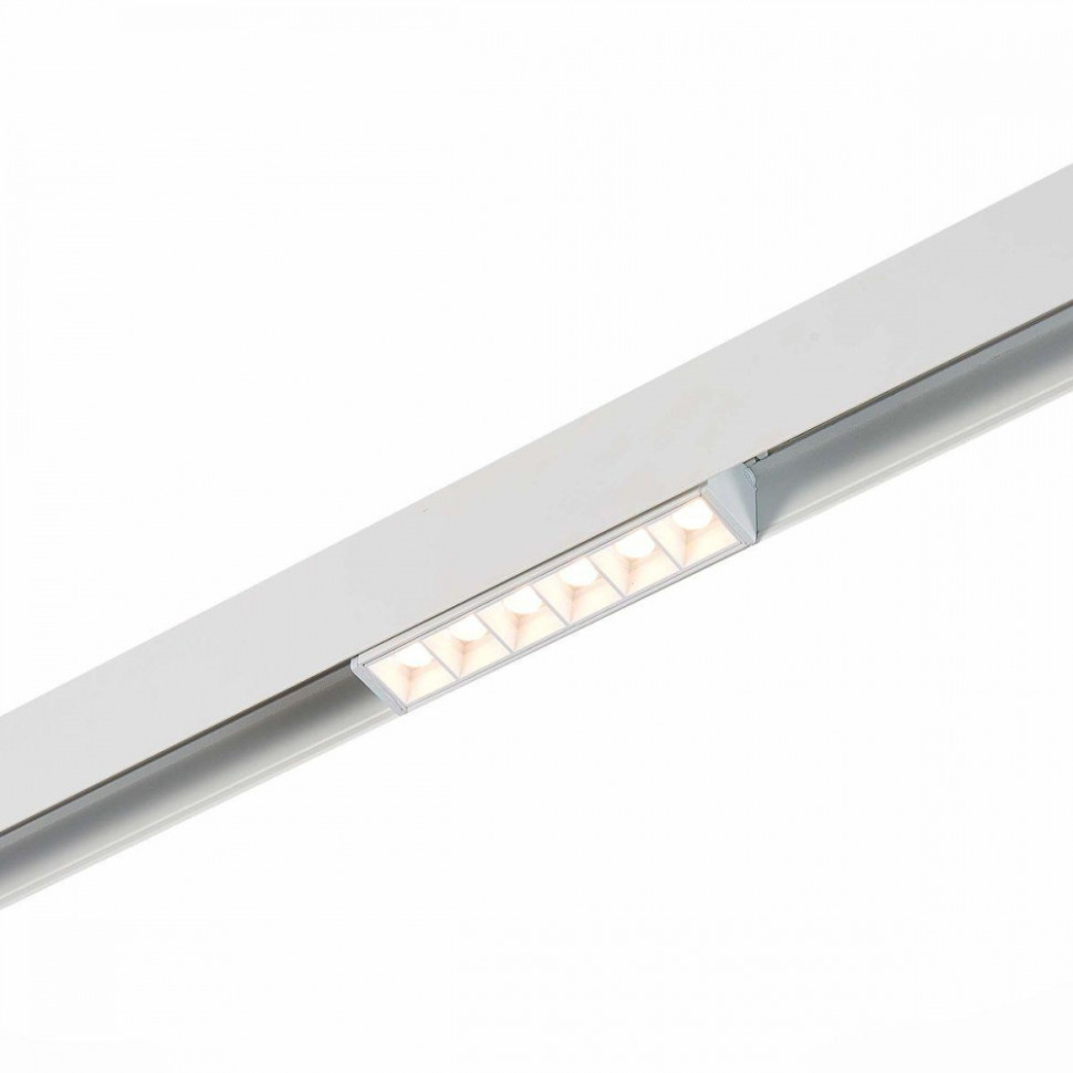 Трековый светильник 6W 3000К для магнитного шинопровода Seide St-Luce ST361.536.06, цвет белый - фото 1