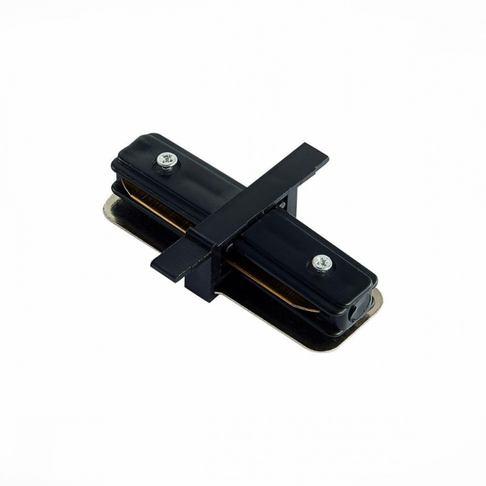 Соединитель прямой для однофазного шинопровода ST-Luce ST013.419.00, цвет черный