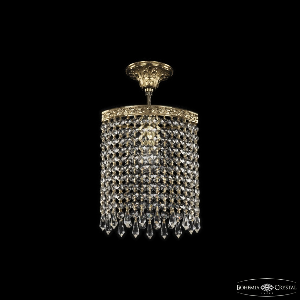 Потолочный светильник Bohemia Ivele Crystal 19203/20IV G Drops, цвет золото 19203/20IV G Drops - фото 1
