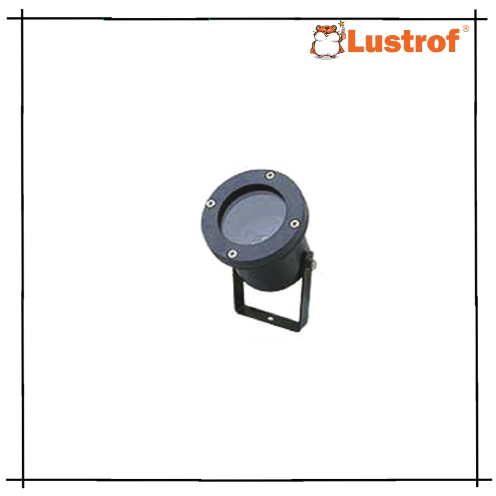 Прожектор уличный поворотный галогенный от Lustrof 1832-521335, цвет черный 1832-1W-Lustrof - фото 1