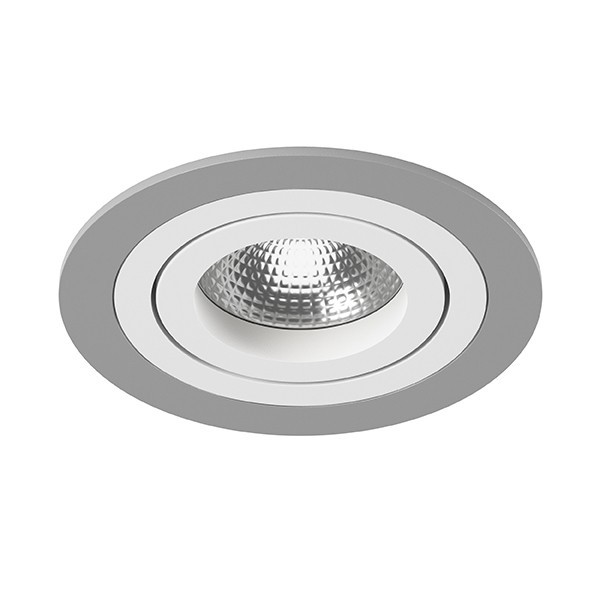 i61906 Встраиваемый точечный светильник Intero 16 Round Lightstar (комплект из 217619+217606), цвет белый - фото 1