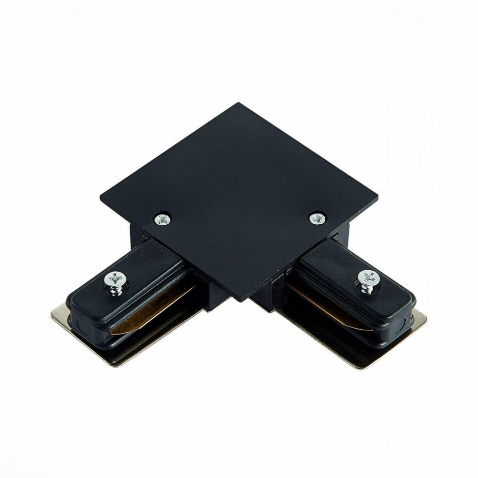 Соединитель L-образный для однофазного шинопровода ST-Luce ST013.429.00, цвет черный