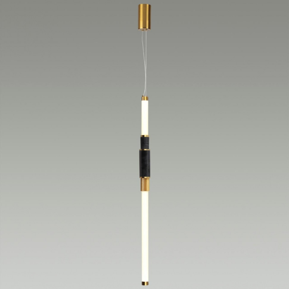 Подвесной светодиодный светильник Odeon Light Midcent Marmi 4361/14L, цвет античная бронза 4361/14L - фото 3