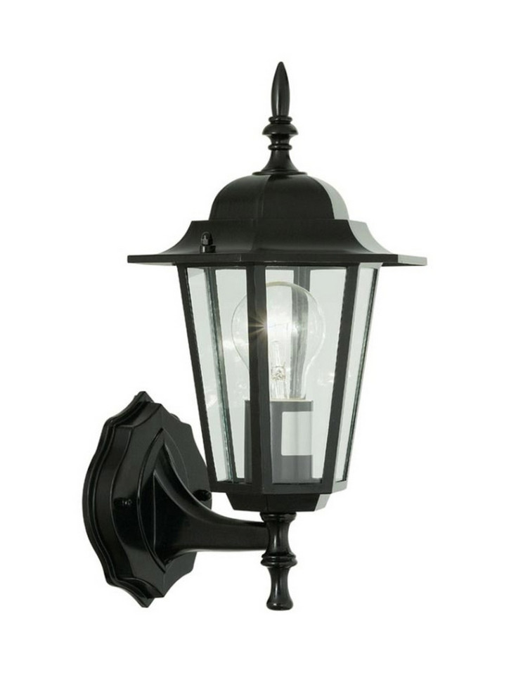 Уличный настенный светильник Eglo Laterna 4 22468, цвет черный - фото 1