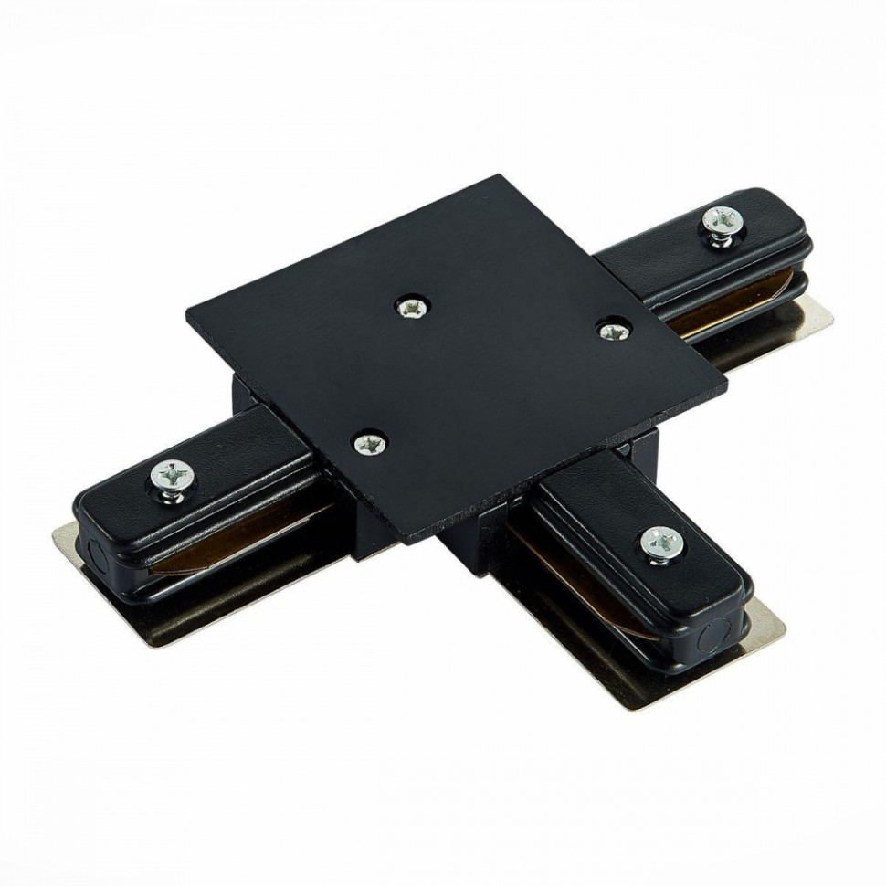Соединитель T-образный для однофазного шинопровода ST-Luce ST013.439.00, цвет черный