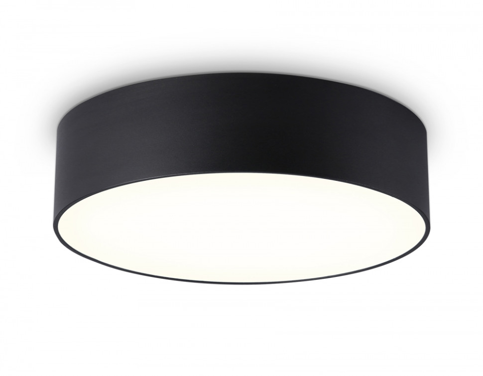 Накладной светодиодный светильник Ambrella light ORBITAL Air AlumFV5517, цвет черный