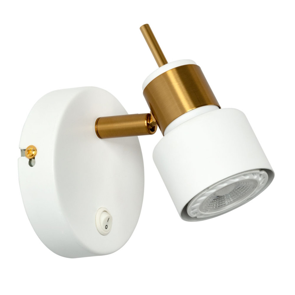 Спот Arte Lamp Almach A1906AP-1WH модуль светодиодный plurio lamp r77 9w day4000 brs 36 deg 2 2 38v 200ma arlight металл